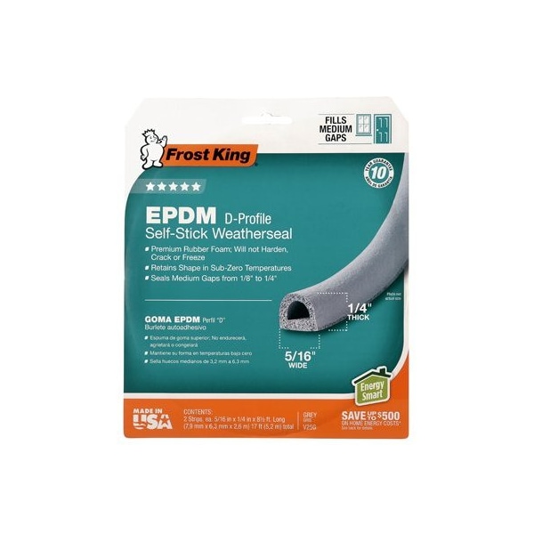 Thermwell Products 516x14x17 GRY Tape V25GA - main